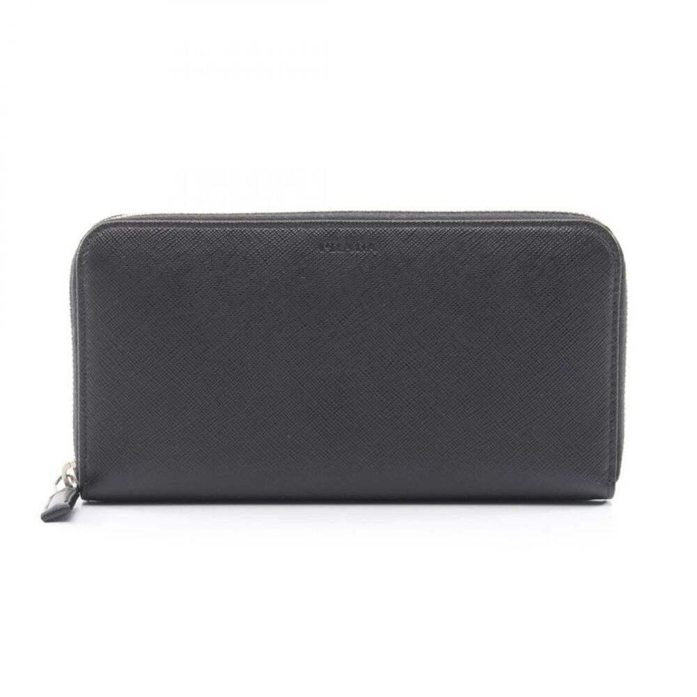 Prada Saffiano Leather Long Zip Wallet - Picture 1 of 6